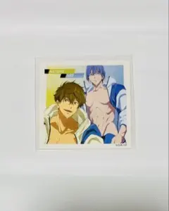 Free! スクエアステッカー　夏也　尚