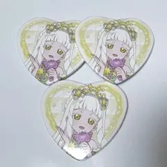 アイプリ ハート缶バッジ つむぎ3点セット