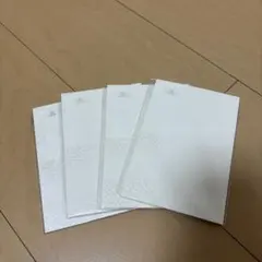 結婚式　座席メッセージカード（4点）