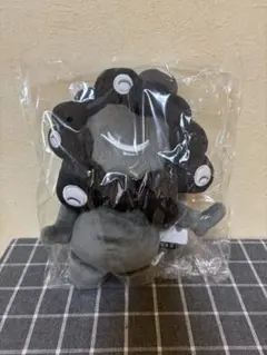 新品タグ付き大阪関西万博EXPO黒ミャクミャクぬいぐるみポシェット
