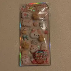 もちぷにゅステッカー　ハムスター