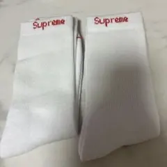 SUPREME Hanes ソックス　2足分　シュプリーム　靴下