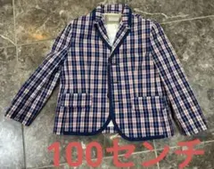 【新品、未使用】PINCO PALLINO ネイビー チェック ブレザー