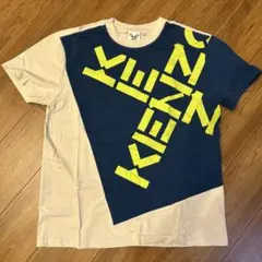 【KENZO】ケンゾーグラフィック Tシャツ ネイビー/グレー/イエローのサムネイル