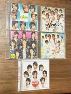NEWS CD 5枚セット