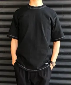 美品。danton ダントン 空紡天竺 ステッチＴシャツのサムネイル