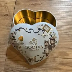 GODIVA 2026 ハート缶 小物入れ