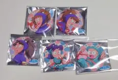 忍たま　はぁとふる大作戦　缶バッジ　竹谷/不破/鉢屋/きり丸/乱太郎