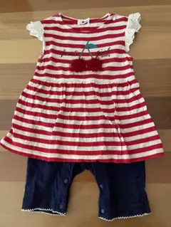 ebaby さくらんぼ柄 ロンパースのサムネイル