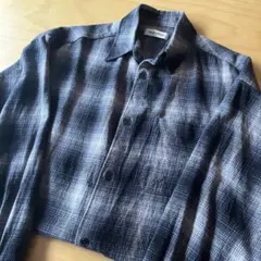 FREAK'S STORE オンブレ 長袖 ネルシャツ