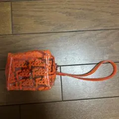 Folli Follie クリアポーチ オレンジのサムネイル