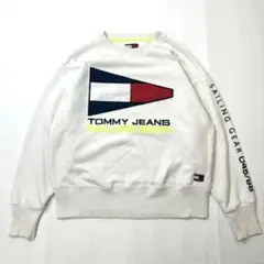 TOMMY JEANS SAILING GEAR スウェット ホワイトのサムネイル