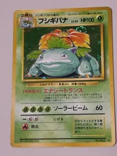 【旧裏】フシギバナ 渦ホロ 十字ホロ　ポケモンカード