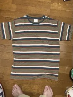 dezert de'zert dézert デザート　ボーダー　Tシャツのサムネイル