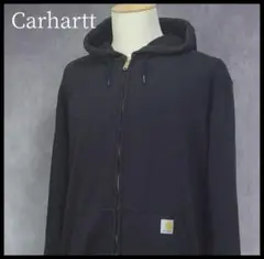 Carhartt パーカー　Lサイズ　Loose Fit　ジップアップ　ブラック