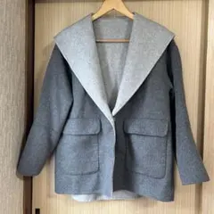 【COMME CA ISM 】【Fサイズ】コムサ セーラーカラー リバーコートのサムネイル