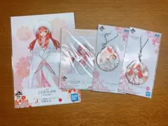 五等分の花嫁 中野五月 一番くじ イラストボード ストラップ バラ売可