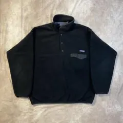 00s Patagonia スナップT オールブラック L メキシコ製 01年製
