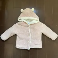 フード付きピンクアウター 95cm以下