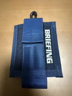 BRIEFING フック付き収納ポーチ ネイビー
