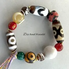 【開運繁栄・除災】多宝天珠ブレスレット 天珠デザインブレス 天然石パワーストーン