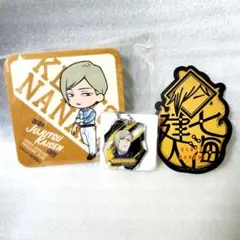 呪術廻戦 カフェ 七海建人 コースター アクリルキーチェーン ステッカーセット