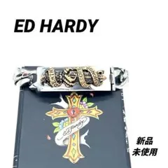 稼働品】Ed Hardy カバー付き ブレスレットウォッチ - メルカリ
