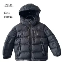 ポロラルフローレン ダウンジャケット キッズ 100cm ブラック