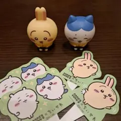 ココス　ちいかわソフビ　うさぎ　ハチワレ