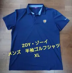ZOY・ゾーイ　メンズ　半袖ゴルフシャツ　XLのサムネイル