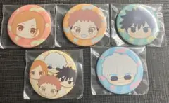 呪術廻戦　まとめ売り　缶バッジ　虎杖悠仁　伏黒恵　釘崎野薔薇　五条悟