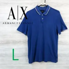ARMANI アルマーニエクスチェンジ＜無地 半袖 ポロシャツ＞M0756s