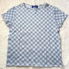 BURBERRY BLUE LABEL チェック Tシャツ カットソー　Y2K