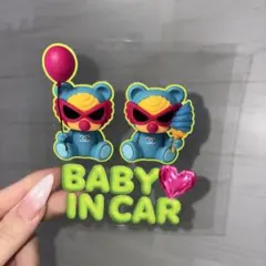 ヒスミニ BABY IN CAR 防水シール
