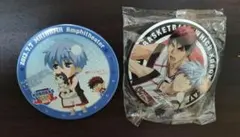 黒子のバスケ　缶バッジ2種　黒子テツヤ　火神大我　2号