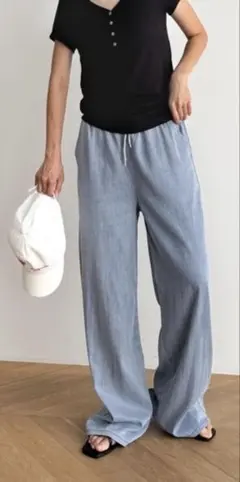 【新品】CANALJEAN El mar(エルマール)デニムワイドパンツ