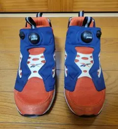 リーボック ポンプフューリーロード ネイビー オレンジ