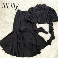 lillilly リボンプリーツチュニック ワンピース ピンク - メルカリ