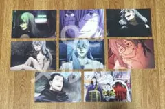 呪術廻戦　アニメ場面写ポストカード　真人・羂索・漏瑚・花御・陀艮