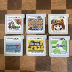 任天堂 3DS ソフトセット マリオシリーズ