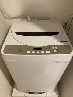 SHARP ES-GE6D 　洗濯機　　 SHARP（シャープ） ES-GE6D-T 6kg 全自動洗濯機 ブラウン系 : 家電の