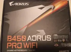 GIGABYTE B450 AORUS PRO WIFI 付属品あり