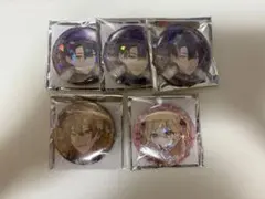 ハピトリクリスマス 缶バッジ 剣持刀也 伏見ガク 家長むぎ