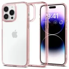 ✨特価✨Spigen iPhone14ProMax ケース ローズ・クリスタル