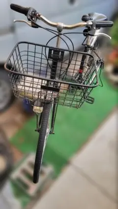 シルバーシティサイクル 26インチ 前カゴ付き - メルカリ