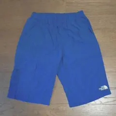 美品THE NORTH FACE◆ノースフェイス◆ハーフパンツ青短パン140cm