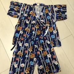 アンパンマン キッズコレクション甚平 120 cm ネイビー