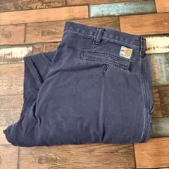 ビンテージ　古着　carhartt カーハート　ネイビー　ワークパンツ　メンズ