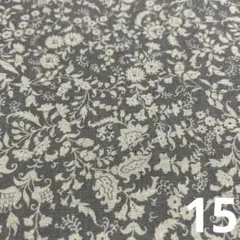 マンセルコレクション　広巾綿麻シーチング　ボタニカル柄