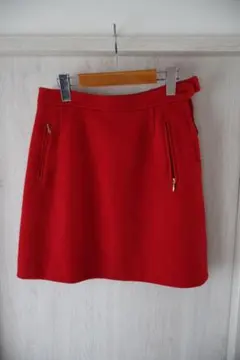 マッキントッシュ　スカート　赤